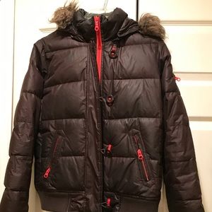 Gap brown frost free jacket fairly used